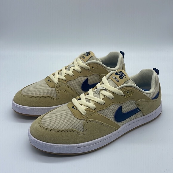 Nike SB Alleyoop Size 8 Club Gold/Midnight Navy-Fossil - Picture 5 of 6